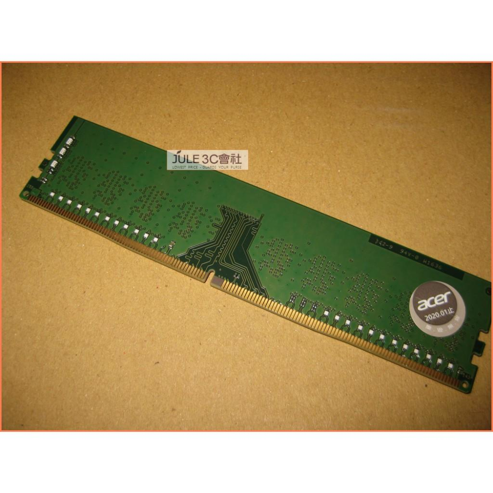 JULE 3C會社-金士頓 DDR4 2400 8G 8GB ACR24D4U7S8MB-8 桌上型/品牌機 記憶體-細節圖2