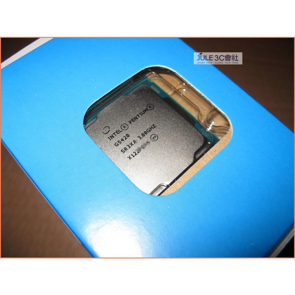 JULE 3C會社-Intel Pentium GOLD G5420 九代/雙核/3.8G/4M/庫存/全新風扇 CPU-細節圖2