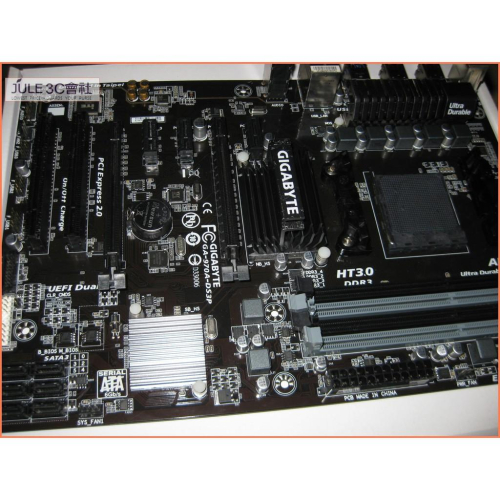 JULE 3C會社-技嘉 970A-DS3P AMD 970/DDR3/FX/超耐久/硬體加速/庫存/AM3+ 主機板