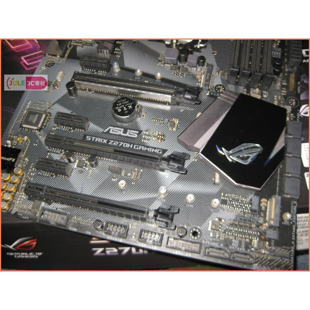 JULE 3C會社-華碩 ROG STRIX Z270H Gaming Z270/DDR4/送CPU/1151 主機板-細節圖2