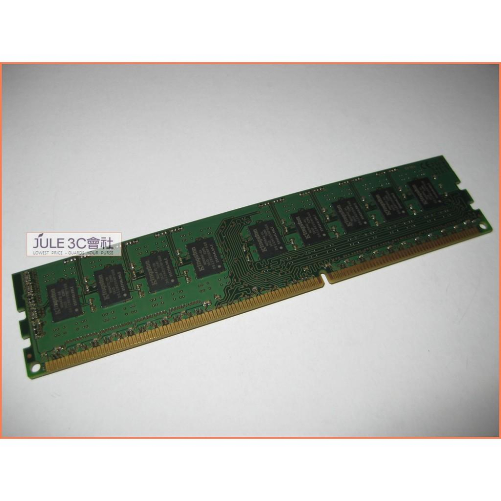 JULE 3C會社-金士頓 雙面 DDR3 1600 KVR16E11/8 8G 8GB ECC 桌機可用 記憶體-細節圖2