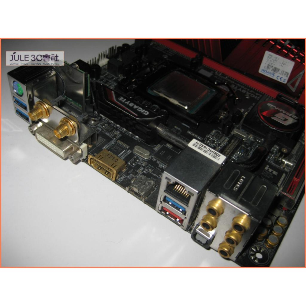 JULE 3C會社-技嘉 Z170N-Gaming 5 ITX + i7 6700 TE CPU + 16G 記憶體套件-細節圖3