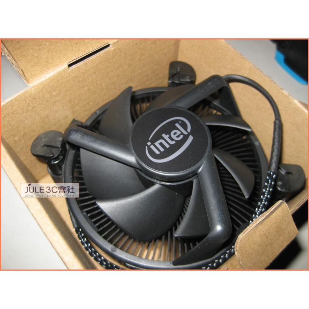 JULE 3C會社-Intel i7/i9 10代 11代 全新/銅底/4 PIN/彩盒盒裝/黑化版 1200 原廠風扇-細節圖2