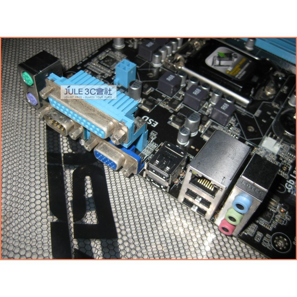 JULE 3C會社-華碩ASUS P8H61-M PLUS V3 H61/DDR3/庫存保內/MATX/1155 主機板-細節圖4