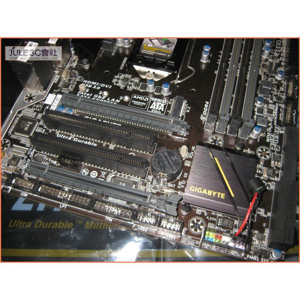 JULE 3C會社-技嘉 Z170M-HERO Z170/電競/第六七代/DDR4/M2/良品/1151 主機板-細節圖2