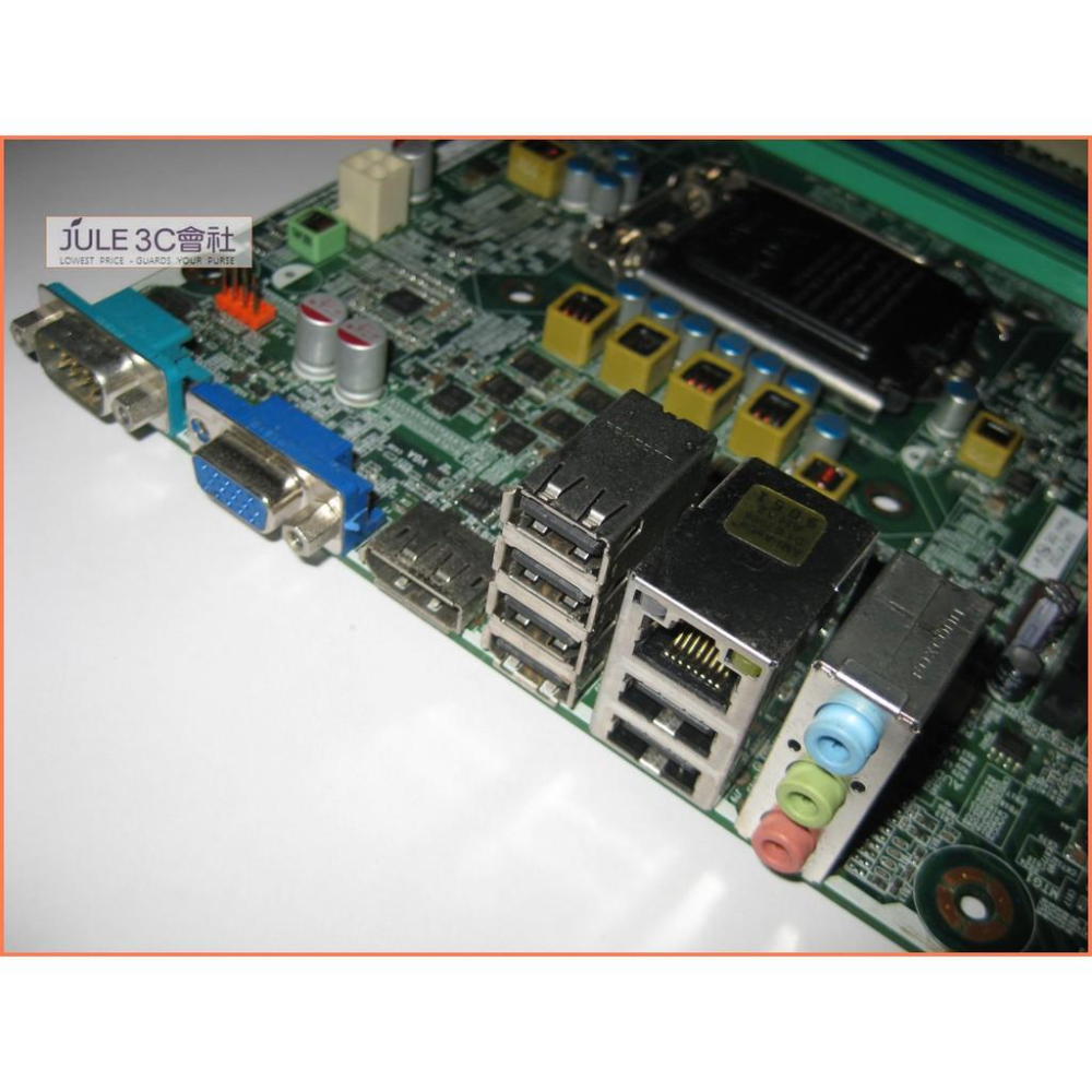 JULE 3C會社-聯想Lenovo IS6XM Q65/DDR3/商用機/庫存品/含檔板/1155/MATX 主機板-細節圖4