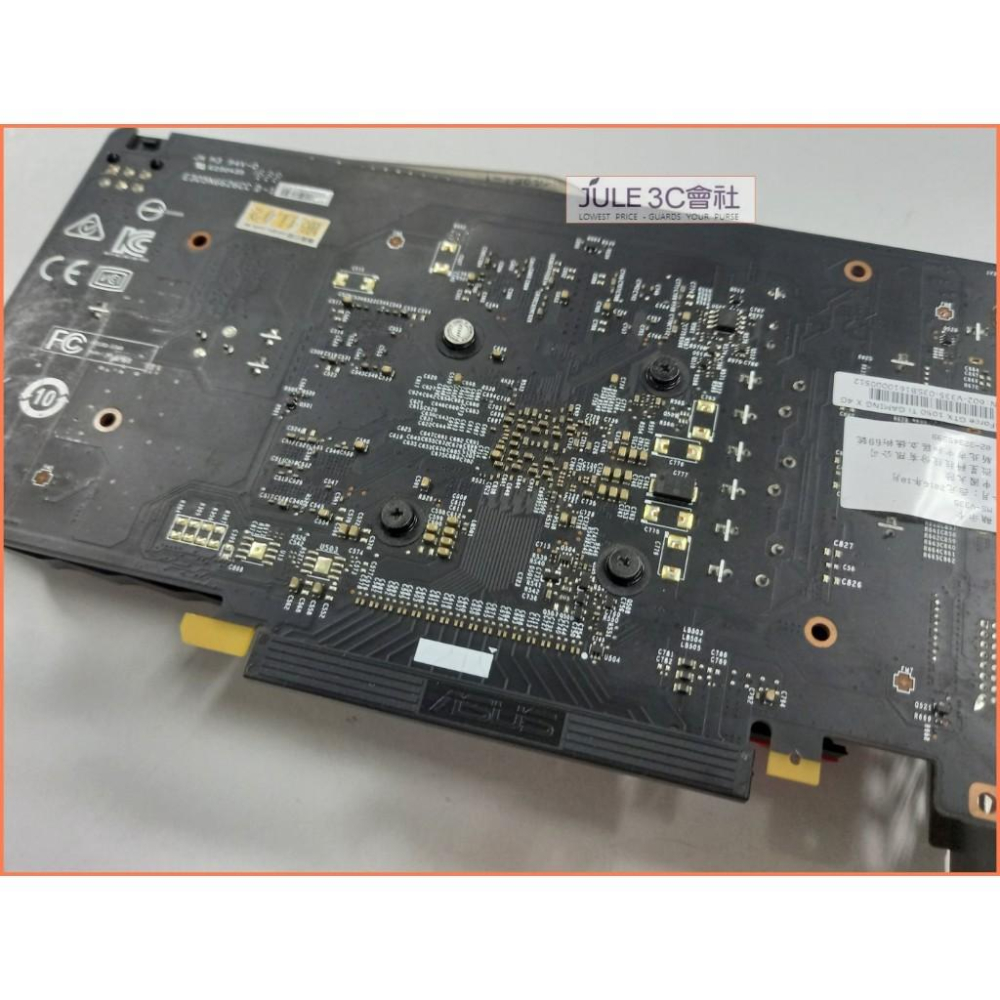 JULE 3C會社-微星MSI GTX1050Ti GAMING X 4G 電競/智慧停轉/6PIN/良品 顯示卡-細節圖3