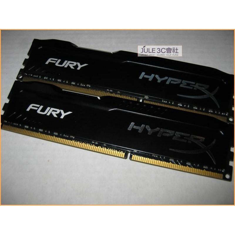 JULE 3C會社-金士頓 HyperX FURY DDR3 1866 8G X4 共 32GB 酷炫黑/雙面 記憶體-細節圖3
