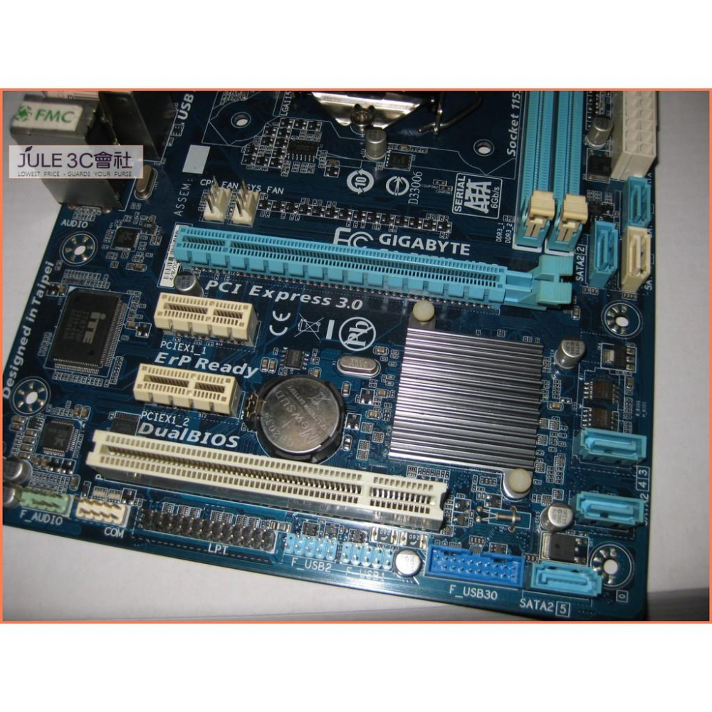 JULE 3C會社-技嘉 B75M-HD3 B75/DDR3/超耐久/HDMI/U3S6/1155/MATX 主機板-細節圖2