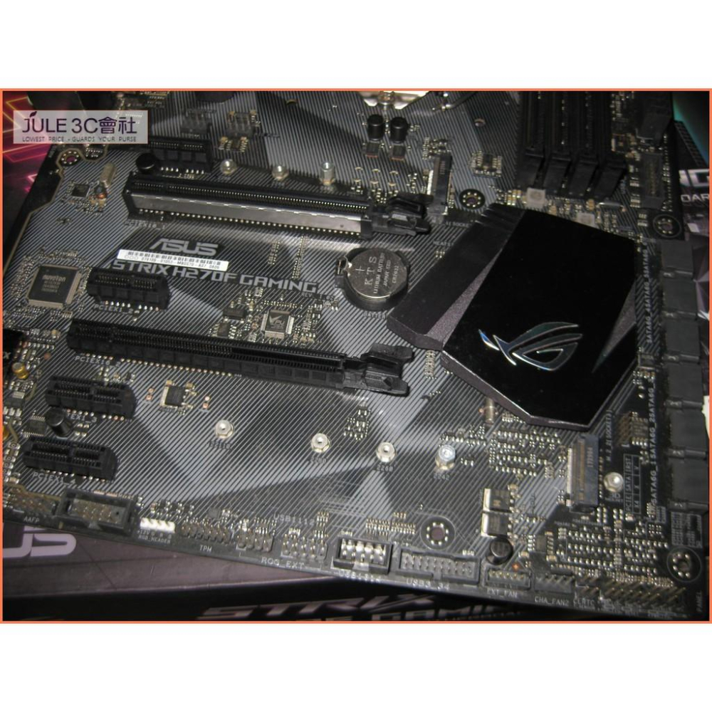 JULE 3C會社-華碩 ROG STRIX H270F GAMING H270/D4/保內/送CPU/1151 主機板-細節圖3