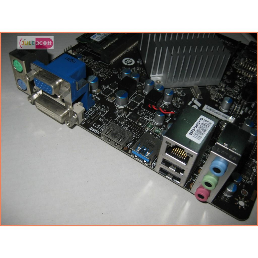 JULE 3C會社-微星MSI J1900I 含CPU 整合型 Mini-ITX 主機板 + DDR3L 4G 記憶體-細節圖3