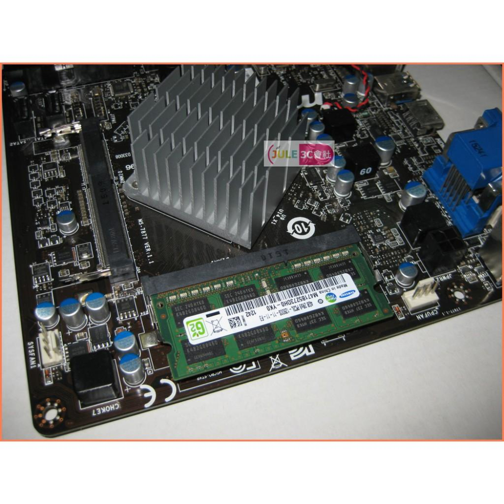 JULE 3C會社-微星MSI J1900I 含CPU 整合型 Mini-ITX 主機板 + DDR3L 4G 記憶體-細節圖4