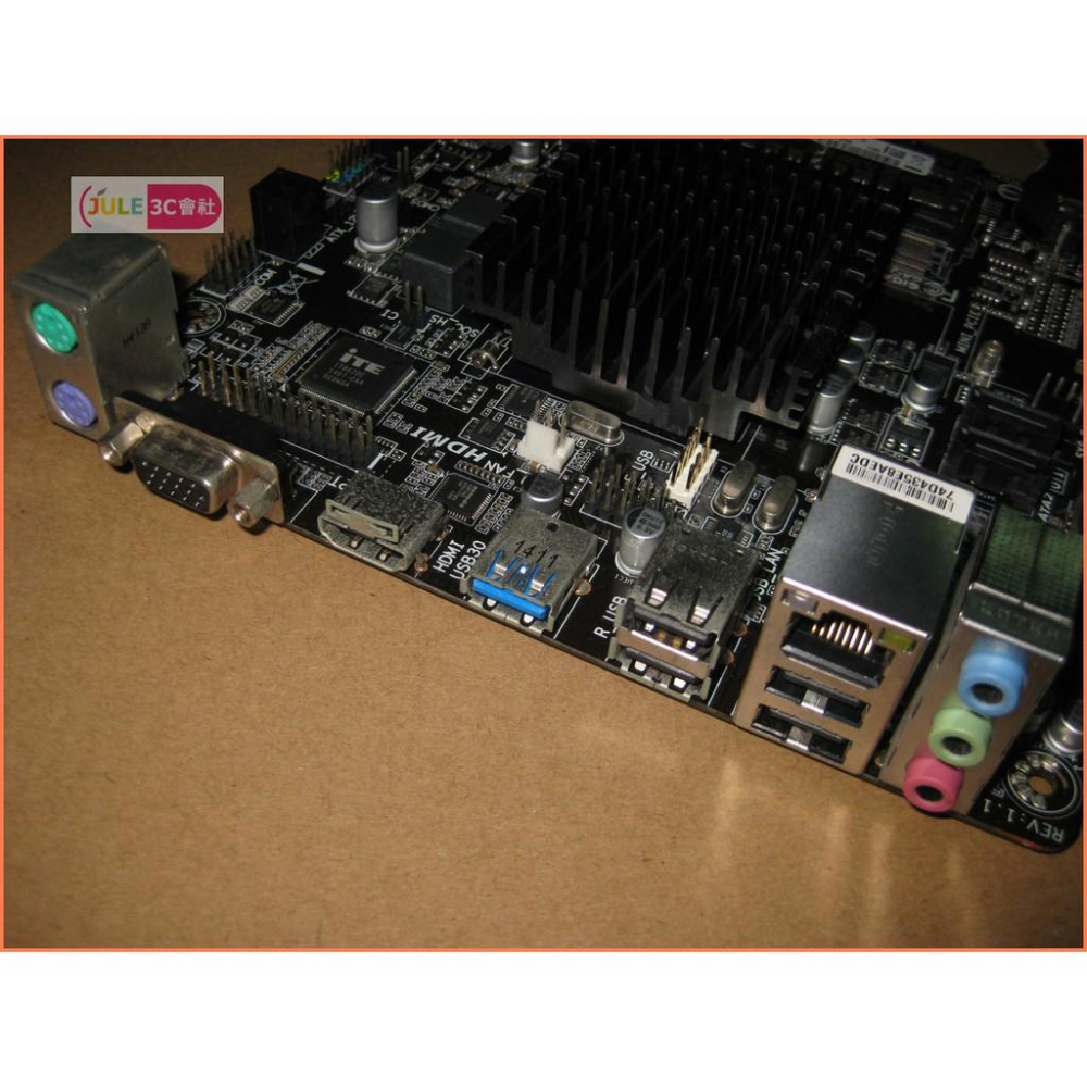 JULE 3C會社-技嘉 GA-J1900N-D2H 含CPU 整合型 Mini-ITX + DDR3 4G 記憶體-細節圖3
