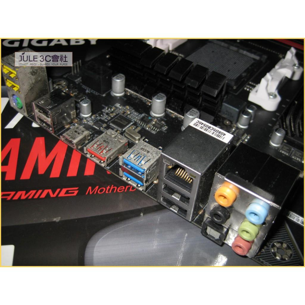 JULE 3C會社-技嘉 GA-970-Gaming DDR3/USB3.1/超耐久/M2電競/良品/AM3 主機板-細節圖4