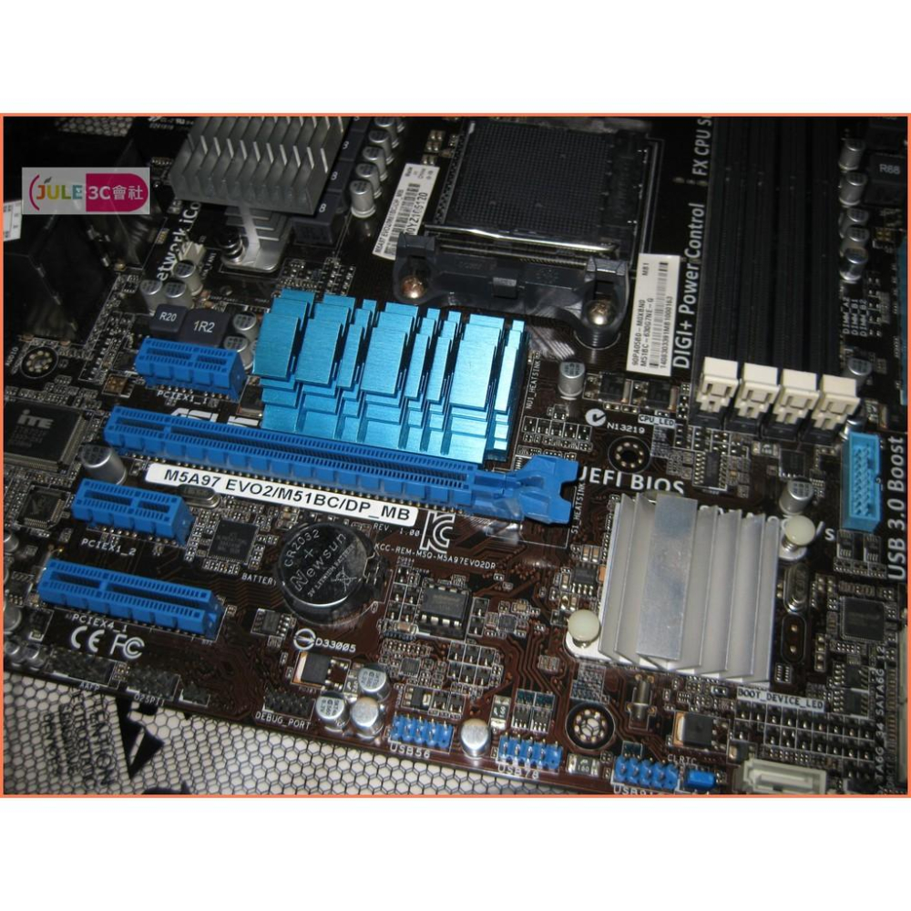 JULE 3C會社-華碩ASUS M5A97 EVO2 M51BC/DDR3/商務機/MATX/AM3+ 主機板-細節圖4