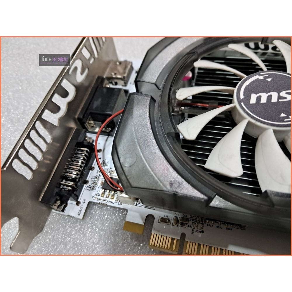 JULE 3C會社-微星MSI N730-4GD3V2 GT730/DDR3/4G/全固態/良品/PCIE 顯示卡-細節圖2