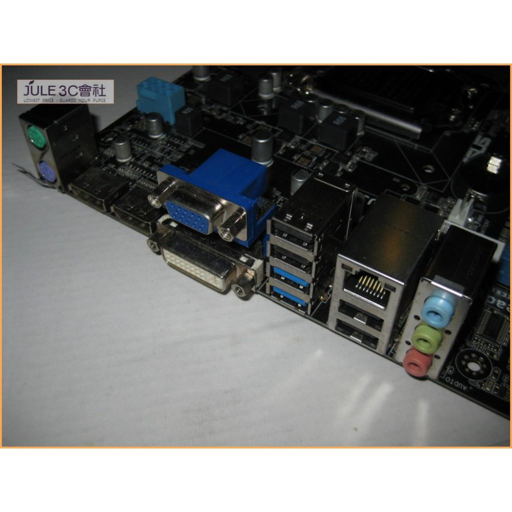 JULE 3C會社-華碩ASUS Q87M-PLUS BM6AE Q87/DDR3/三螢幕輸出/商務機/1150 主機板-細節圖2