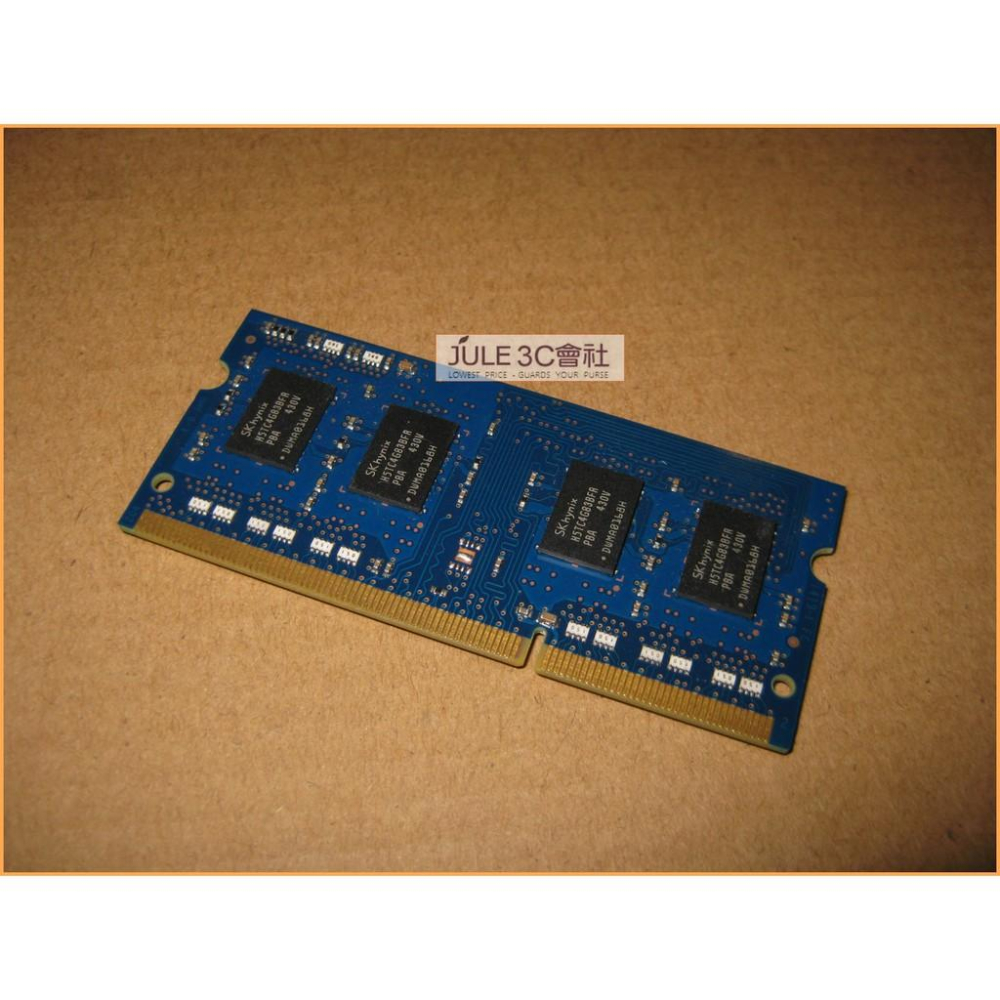 JULE 3C會社-海力士Hynix DDR3L 1600 4GB 4G 低電壓/1.35V/筆電/NB 記憶體-細節圖2