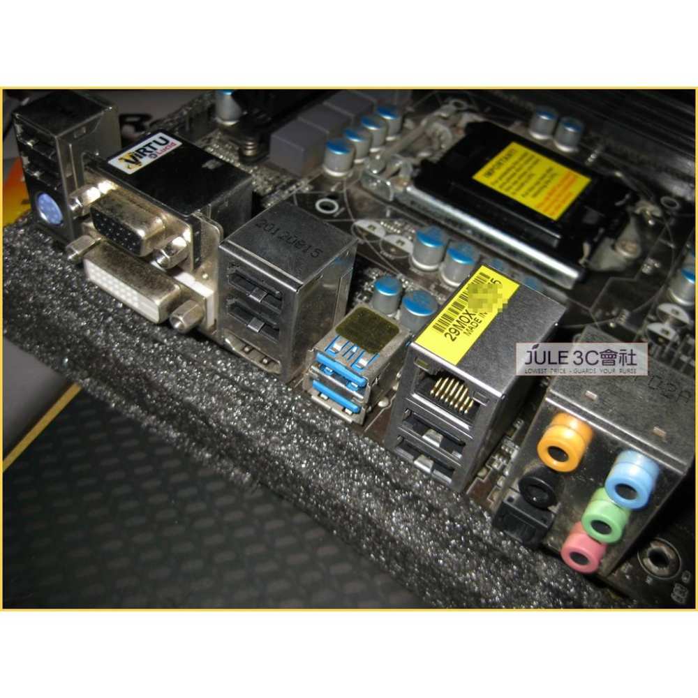 JULE 3C會社-華擎ASROCK H77 Pro4/MVP DDR3/數位電源/良品/ATX/1155 主機板-細節圖3