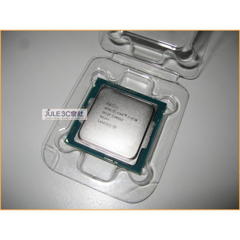 JULE 3C會社-Intel Core i7 4790 四核/HD4600/第四代/良品/含銅底風扇/1150 CPU-細節圖3