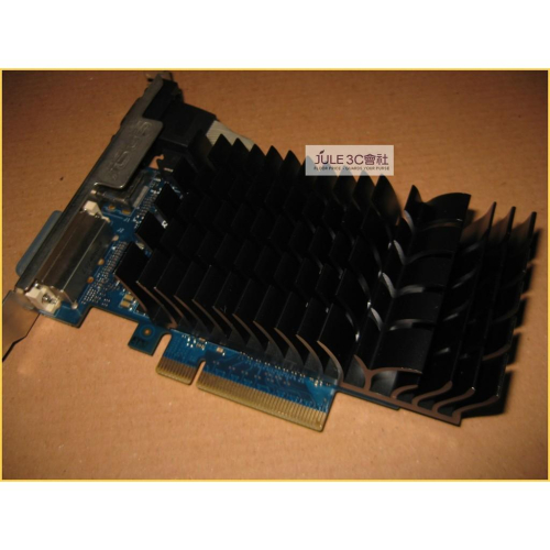 JULE 3C會社-華碩ASUS GT730-SL-2GD3-BRK GT730/靜音/短卡/良品/PCIE 顯示卡