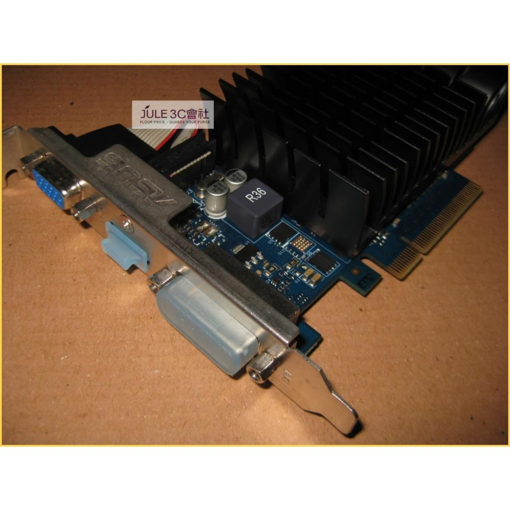 JULE 3C會社-華碩ASUS GT730-SL-2GD3-BRK GT730/靜音/短卡/良品/PCIE 顯示卡-細節圖2