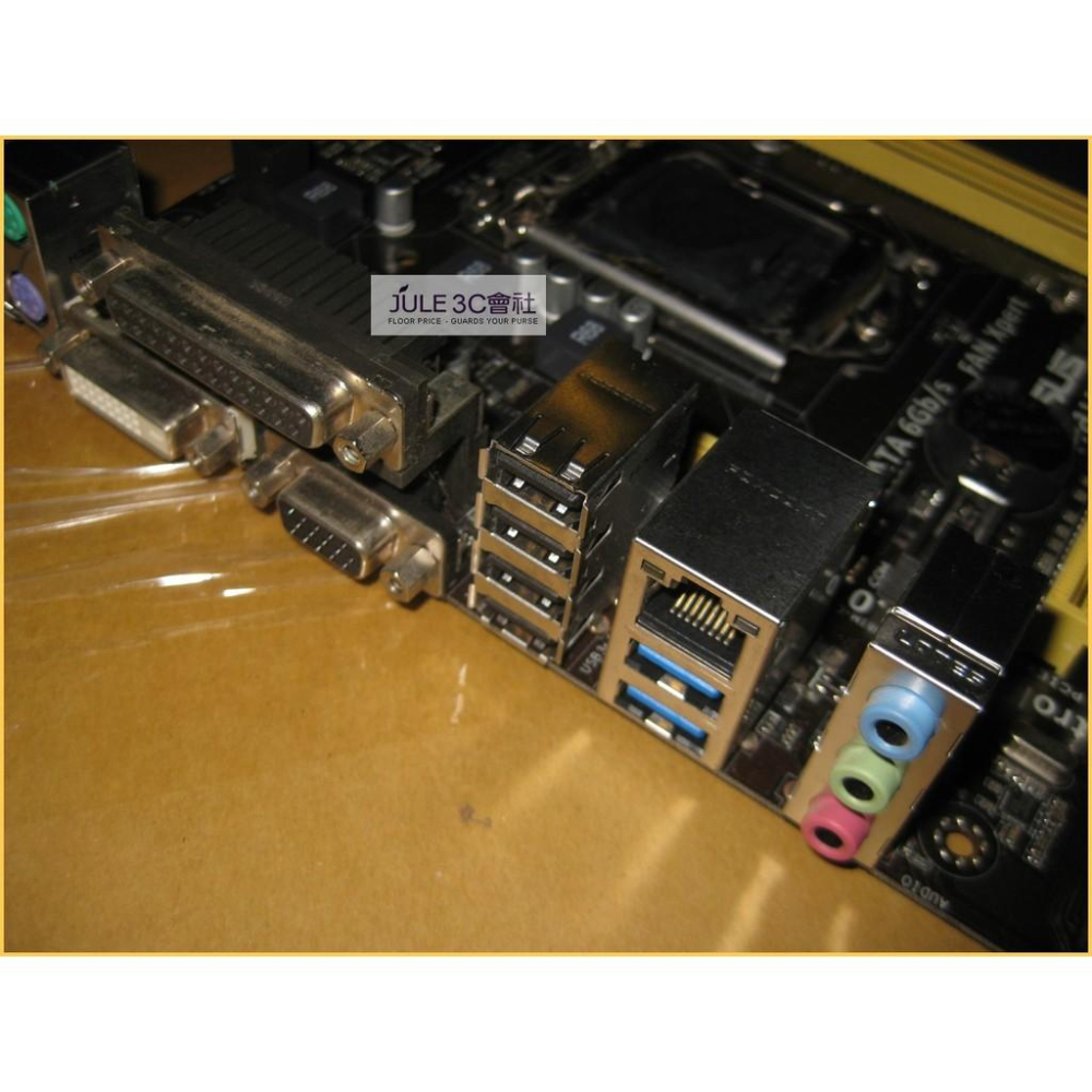 JULE 3C會社-華碩ASUS H81M-C H81/DDR3/LPT/COM/UEFI/良品/1150 主機板-細節圖3