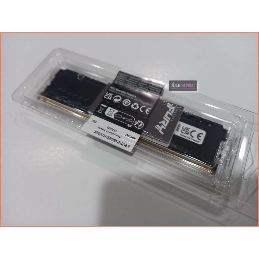 JULE 3C會社-金士頓 獸獵者 FURY DDR4 2666 16GB KF426C16BB/16 全新盒裝 記憶體-細節圖4