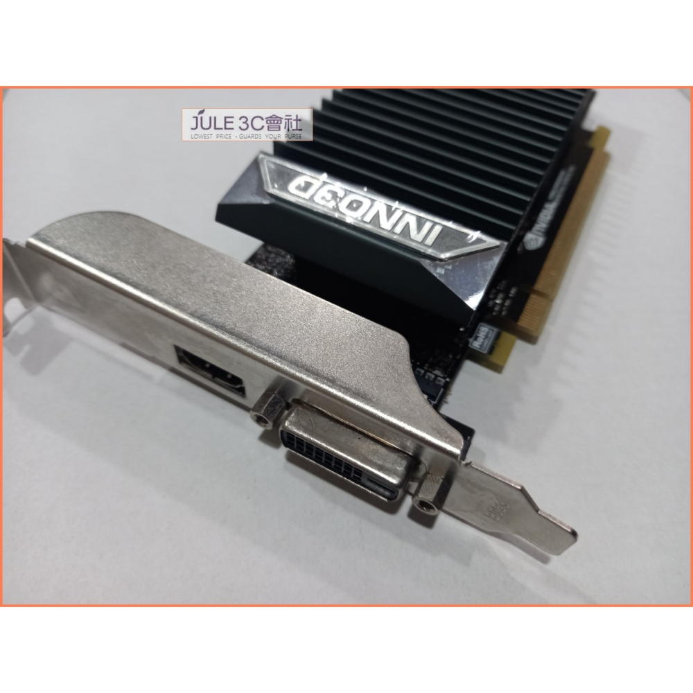 JULE 3C會社-映眾Inno3D GT1030 DDR5 2G N1030/免外接電源/附短檔版/靜音/保內 顯示卡-細節圖2