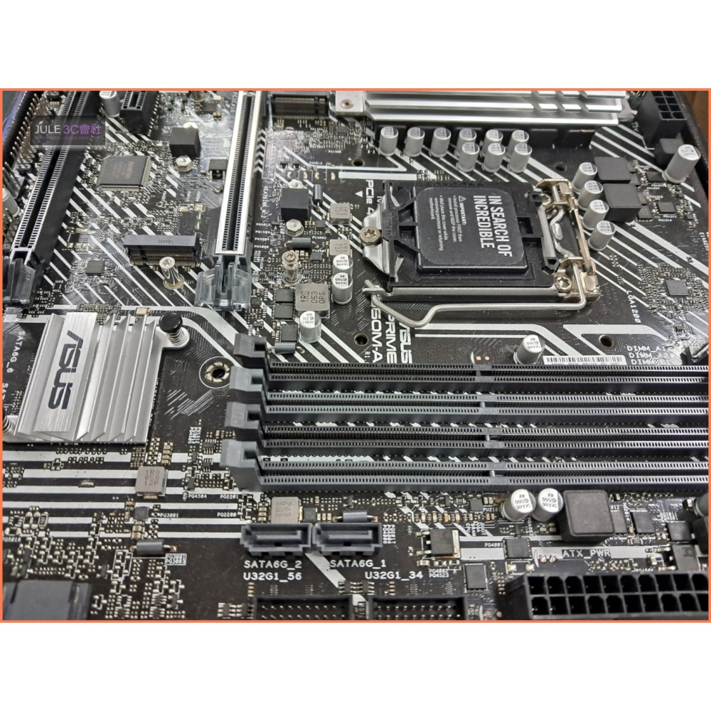 JULE 3C會社-華碩 PRIME B560M-A B560/D4/雙M2/庫存保內/MATX/1200 主機板-細節圖2