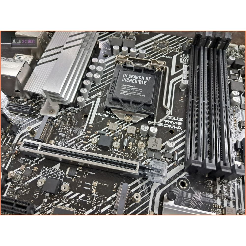 JULE 3C會社-華碩 PRIME B560M-A B560/D4/雙M2/庫存保內/MATX/1200 主機板-細節圖4