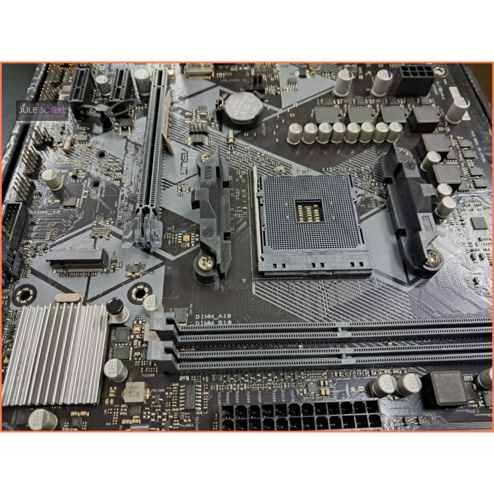 JULE 3C會社-華碩 PRIME B450M-K B450/D4/全方位保護/M2/良品/AM4/MATX 主機板-細節圖2