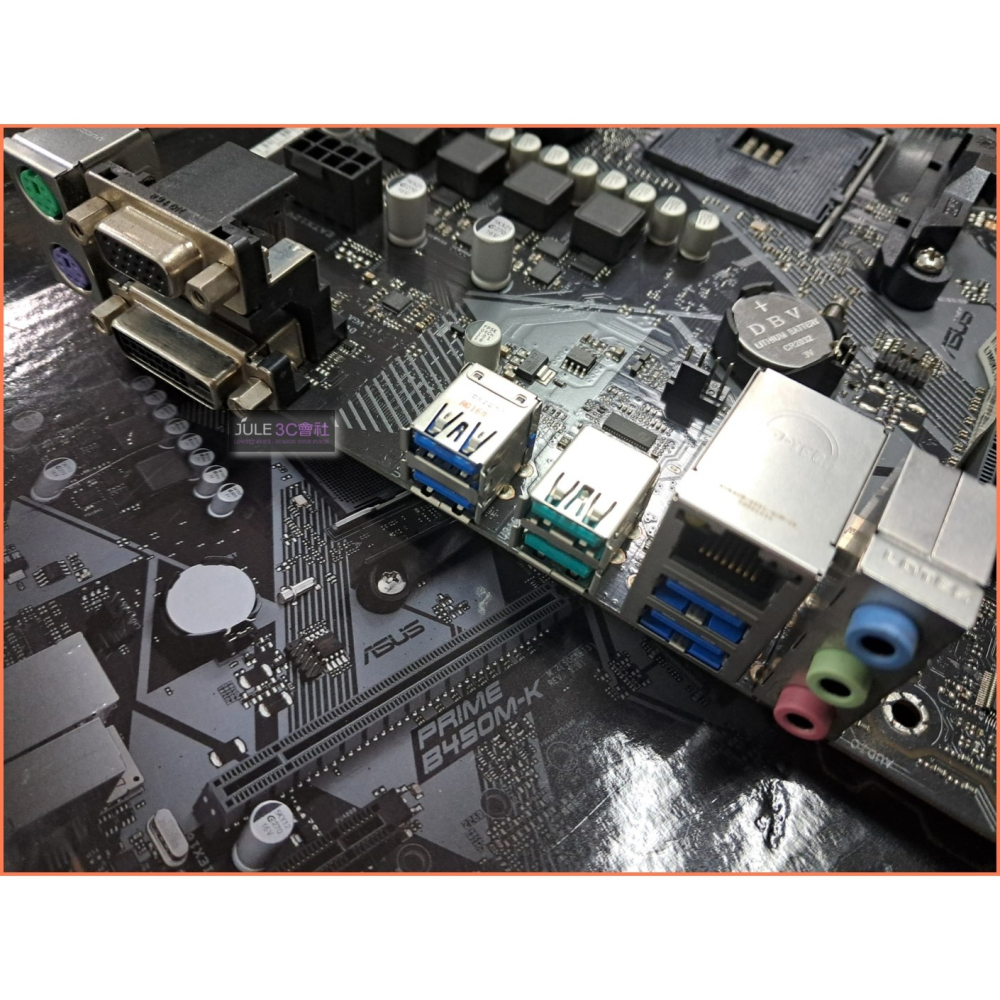 JULE 3C會社-華碩 PRIME B450M-K B450/D4/全方位保護/M2/良品/AM4/MATX 主機板-細節圖5