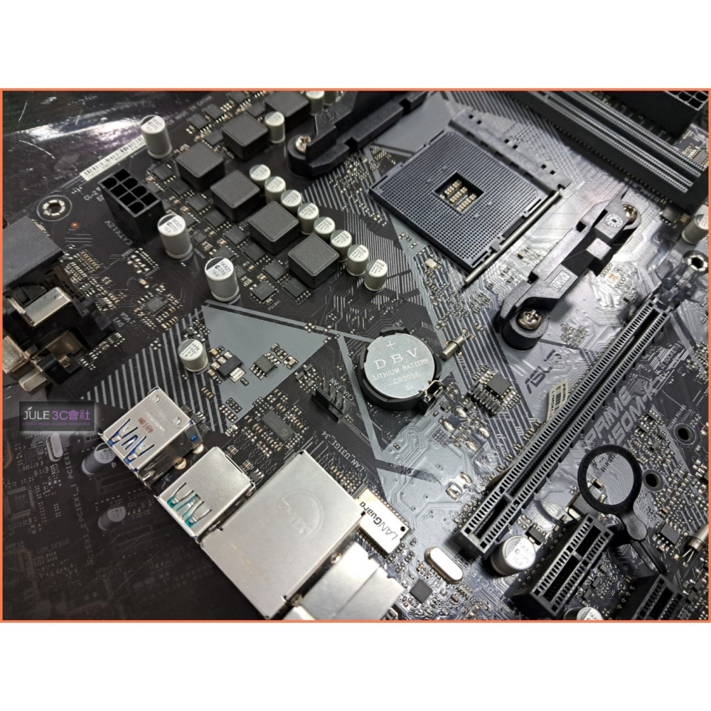 JULE 3C會社-華碩 PRIME B450M-K B450/D4/全方位保護/M2/良品/AM4/MATX 主機板-細節圖6