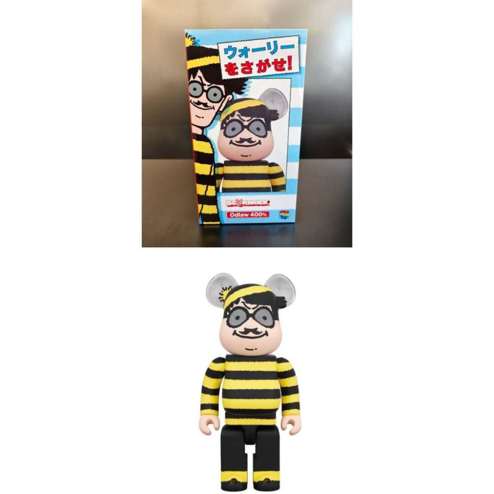 新品未開封 BE@RBRICK Odlaw 400％ ベアブリック ウォーリー ☆ベアブリック 400% ウォーリーをさがせ！ Odlaw☆ BE@RBRICK Odlaw