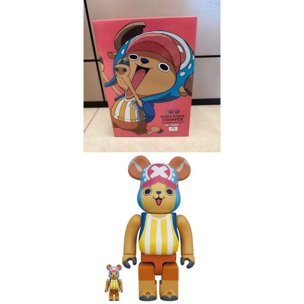 フィギュア BE@RBRICK トニートニー チョッパー 100%400%