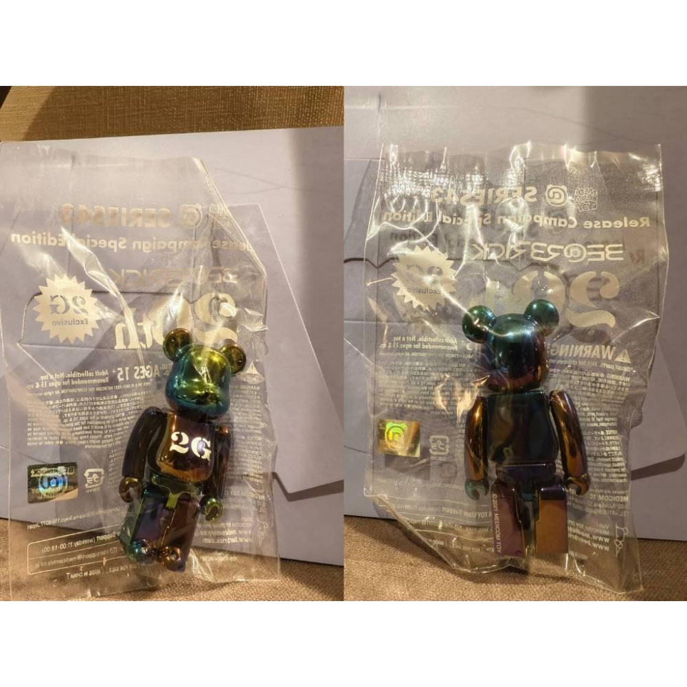 BE@RBRICK 店鋪熊 100% 41代 42代 43代 44代 46代 48代-細節圖5