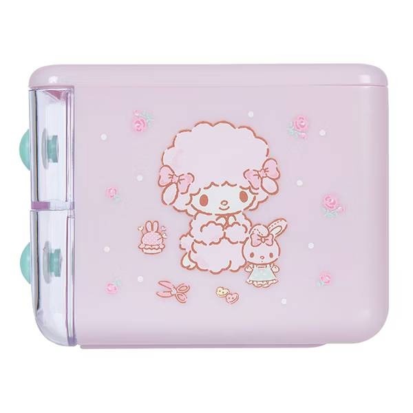 美樂蒂 桌上型抽屜式迷您置物盒 收納盒 玫瑰好朋友-細節圖4