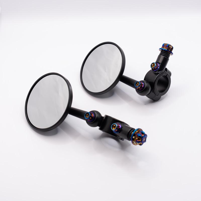 【NotNormal】附發票 滑胎後照鏡 滑胎車 端子鏡 下置 後照鏡 越野車 復古車 廣角後視鏡 CRF MSX CB-細節圖3