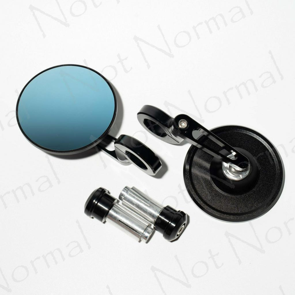 【NotNormal】附發票 短臂端子鏡 大鏡面 端子鏡 CNC 角度可調 防眩光藍鏡 JET MMBCU DRG-細節圖3