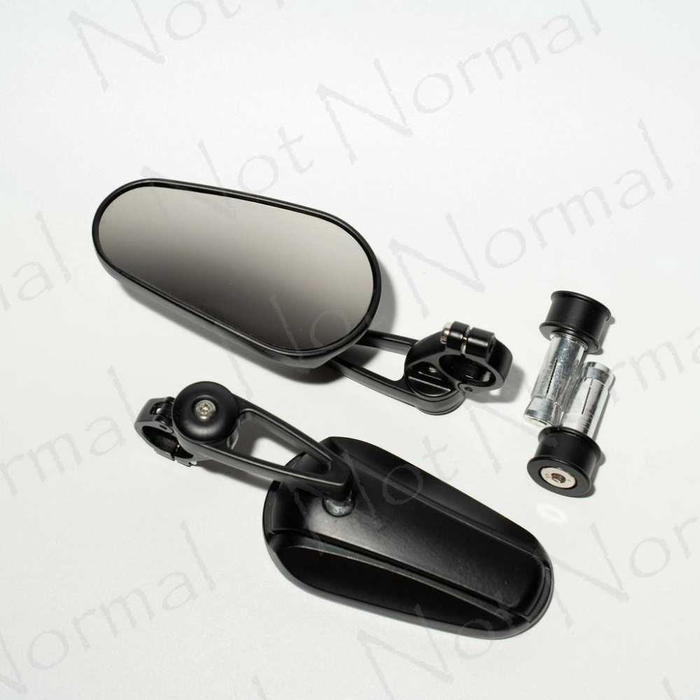 【NotNormal】附發票 橢圓端子鏡 大鏡面 端子鏡 CNC 角度可調 防眩光藍鏡 JET MMBCU DRG-細節圖2