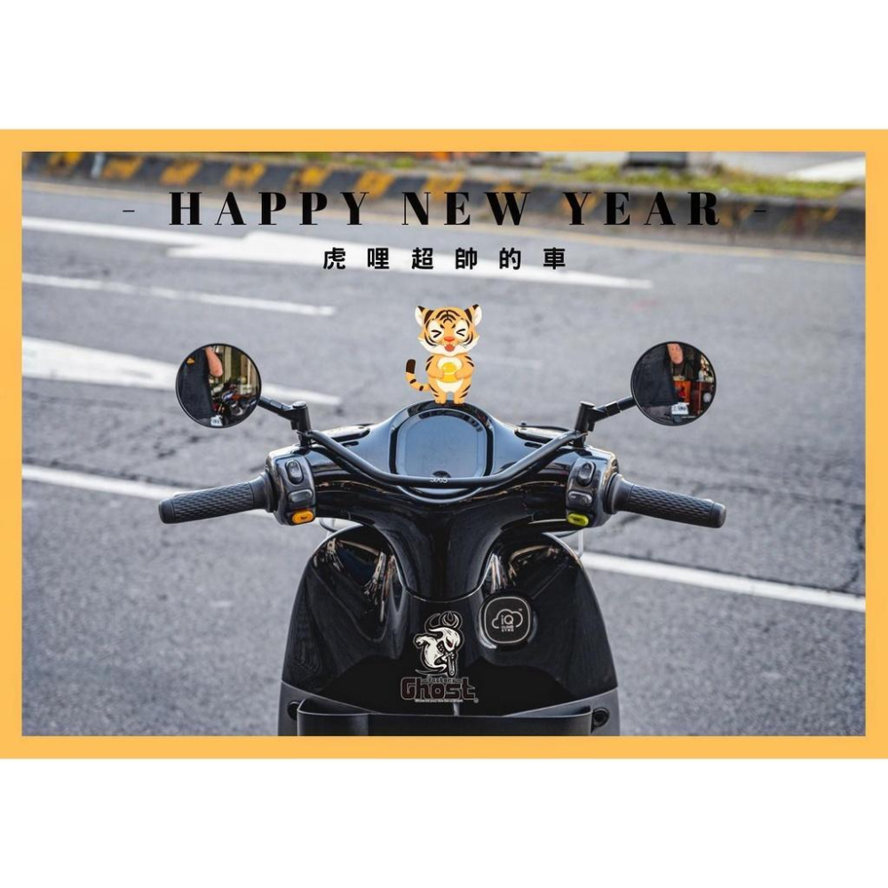 【Ghost Factory】附發票 HD CORSE 短版後照鏡 賽道鏡 帥哥鏡 迷你鏡 後視鏡 MG 山道鏡 後照鏡-細節圖6