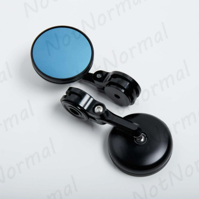 【NotNormal】附發票 小圓形 端子鏡 CNC 迷你端子鏡 藍鏡 後照鏡 機車 平衡端子 迷你 DRG mmbcu