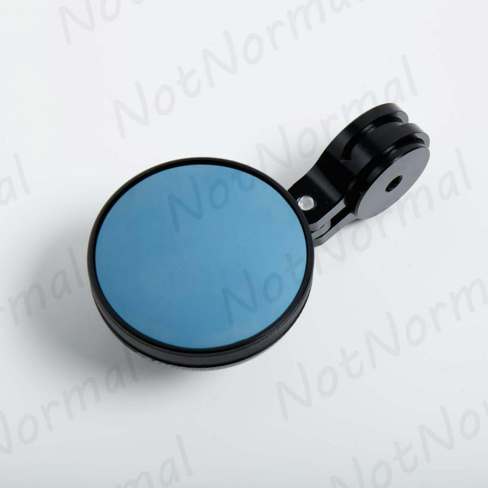 【NotNormal】附發票 小圓形 端子鏡 CNC 迷你端子鏡 藍鏡 後照鏡 機車 平衡端子 迷你 DRG mmbcu-細節圖2
