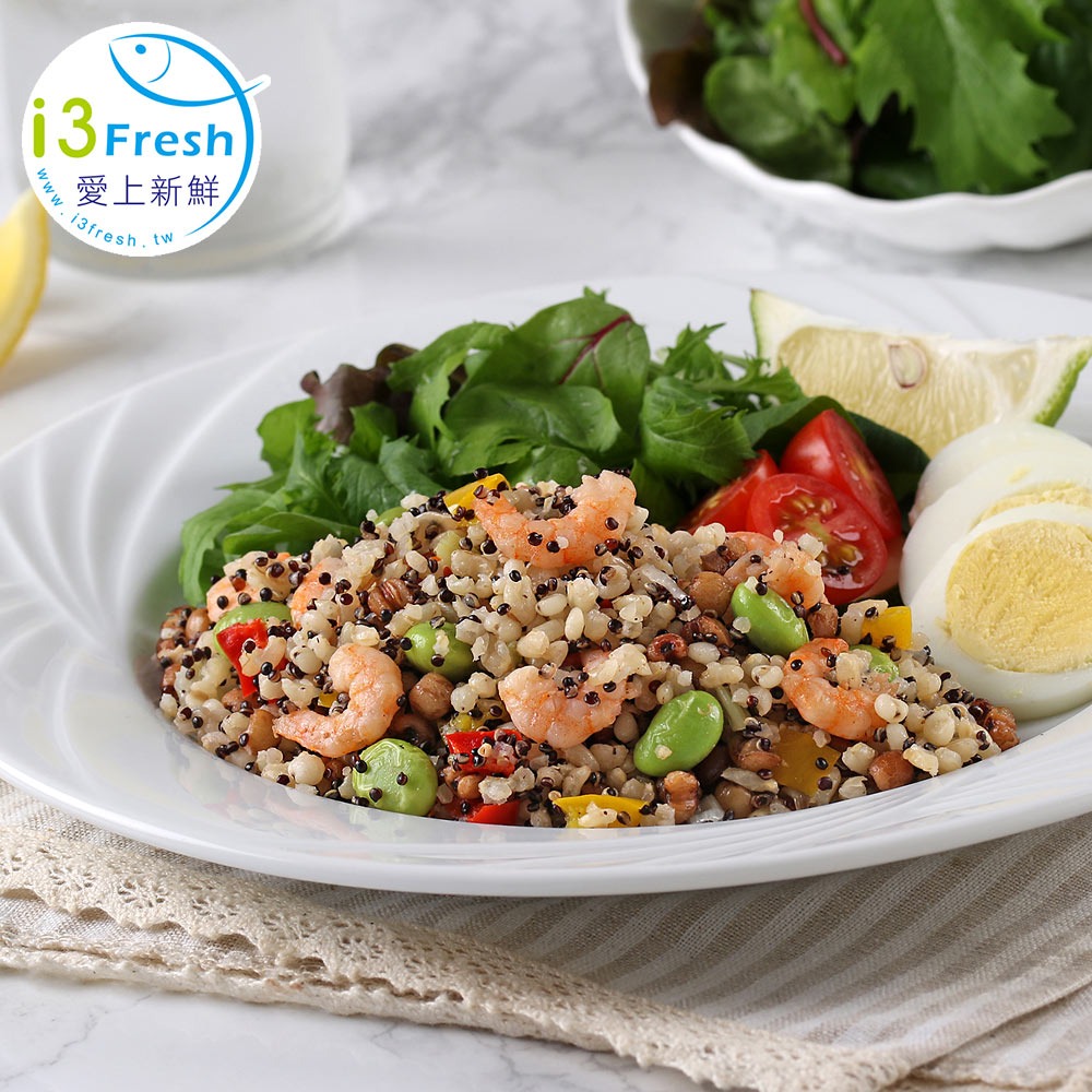 迷迭香蝦仁鮮穀飯