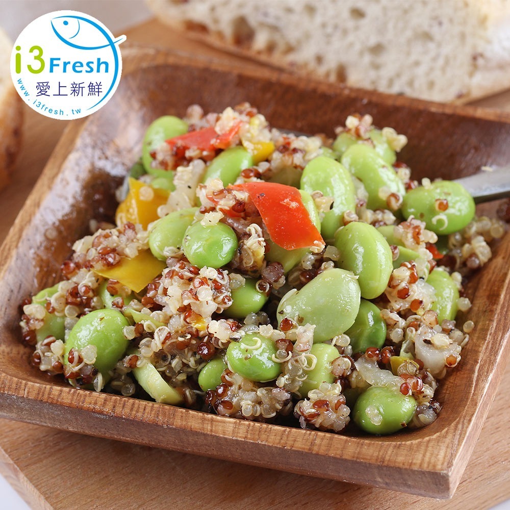 【限時購】愛上新鮮-輕采養生藜麥毛豆10包組-細節圖2