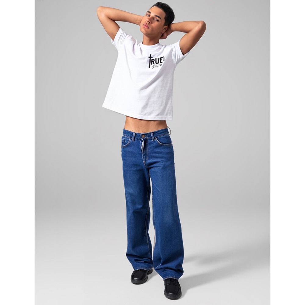 【TRUE STORY｜John 3:16 日本進口純棉 T-shirt】-規格圖3