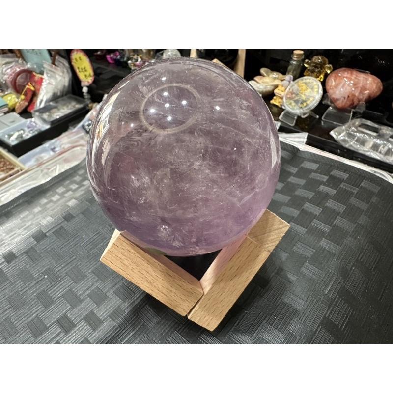 遇見～水晶球座 球座 球架 展示架 球座 木頭架 木頭球架 水晶球展示架 水晶球底座-細節圖3