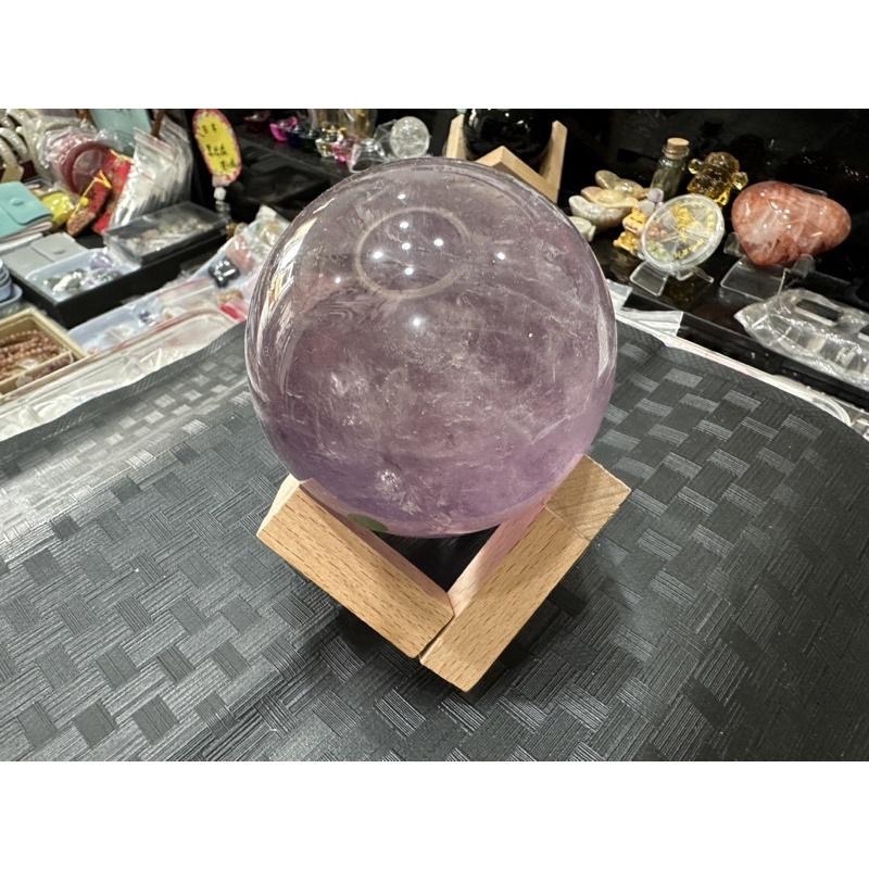 遇見～水晶球座 球座 球架 展示架 球座 木頭架 木頭球架 水晶球展示架 水晶球底座-細節圖5