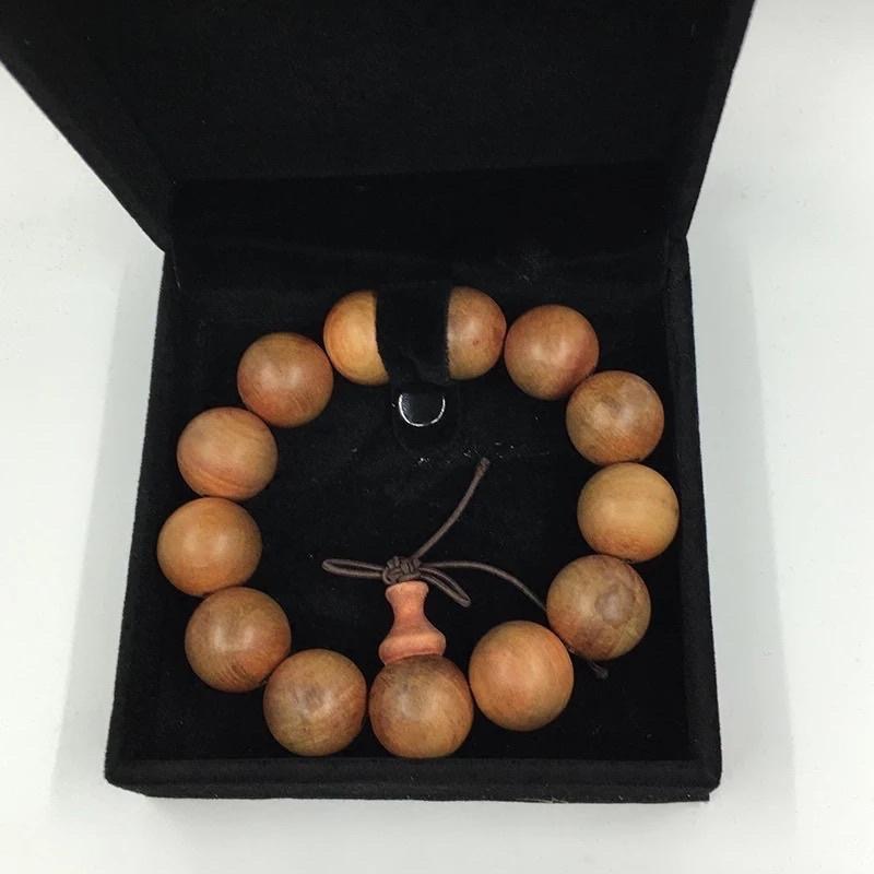 遇見～古詩文手镯盒 古字手鐲盒 仿古珠寶首飾包装盒 包裝盒手鏈盒 佛珠盒子木盒-細節圖3